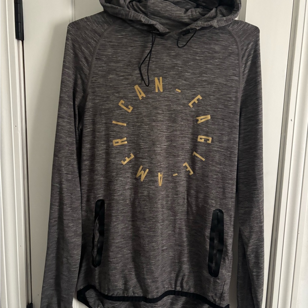 American Eagle Gray Hoodie
